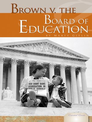 cover image of Brown v. Board of Education